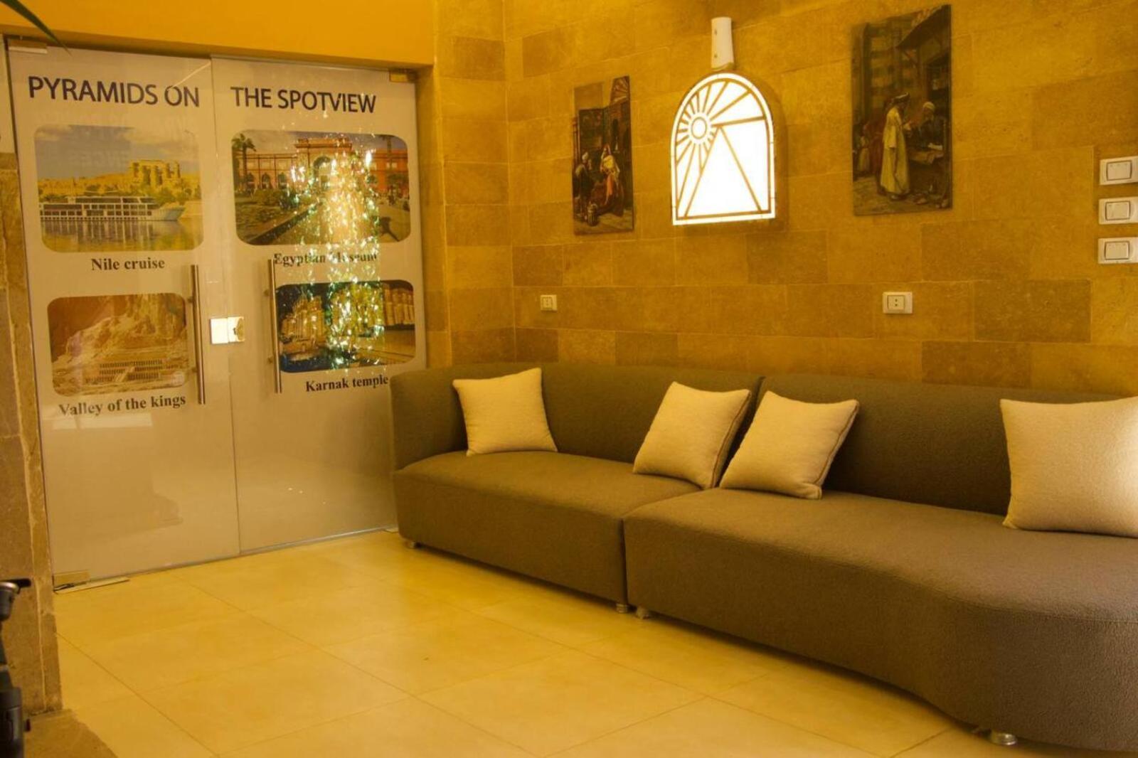 Pyramids On The Spot View Hotel Kafret el-Gabal Exterior photo