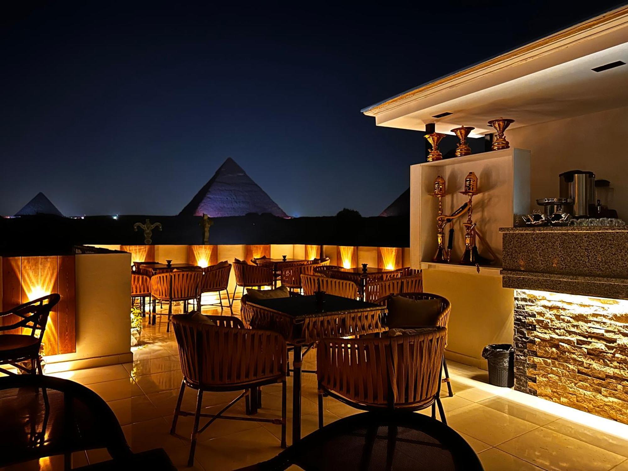 Pyramids On The Spot View Hotel Kafret el-Gabal Exterior photo