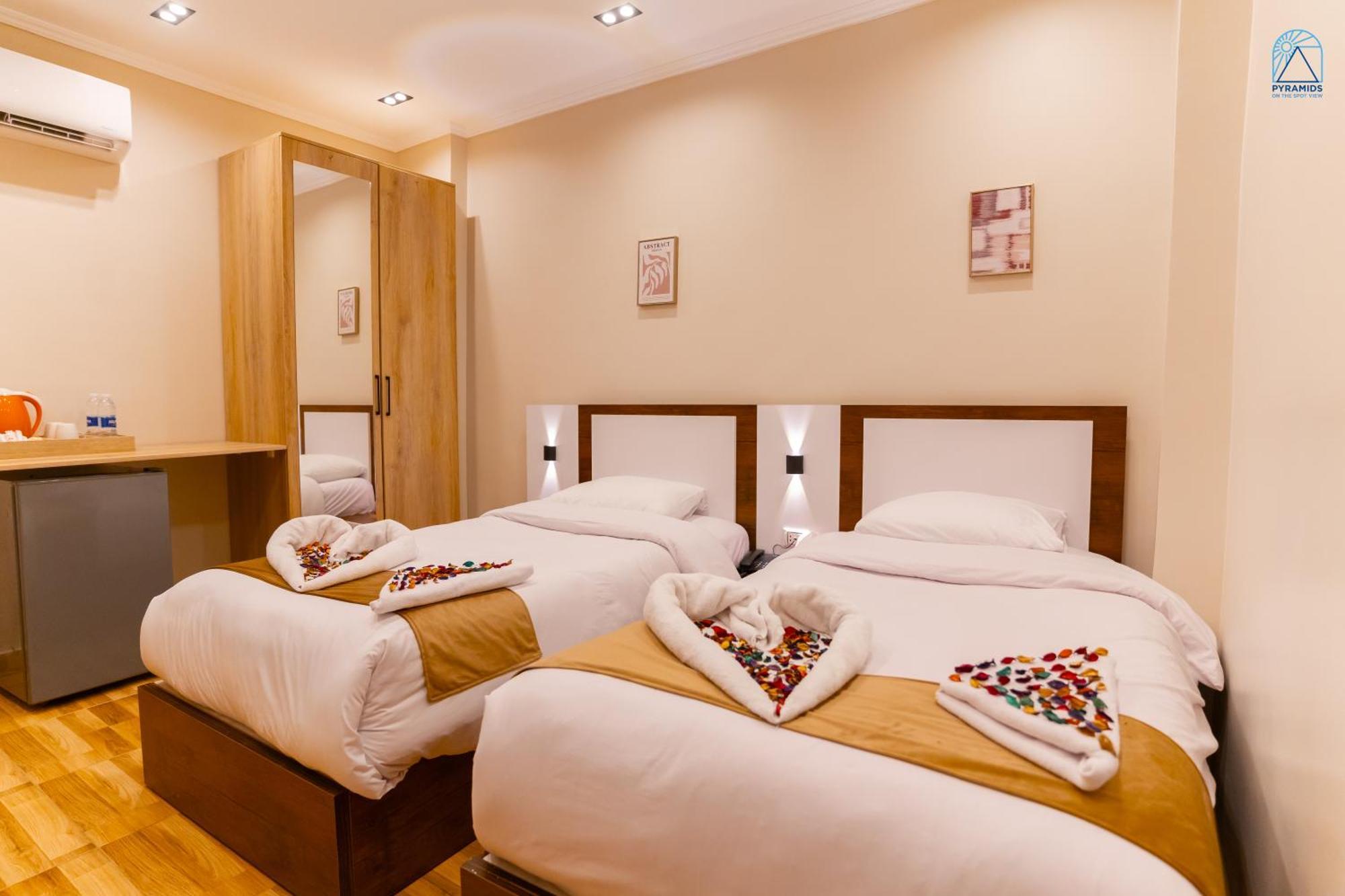 Pyramids On The Spot View Hotel Kafret el-Gabal Exterior photo