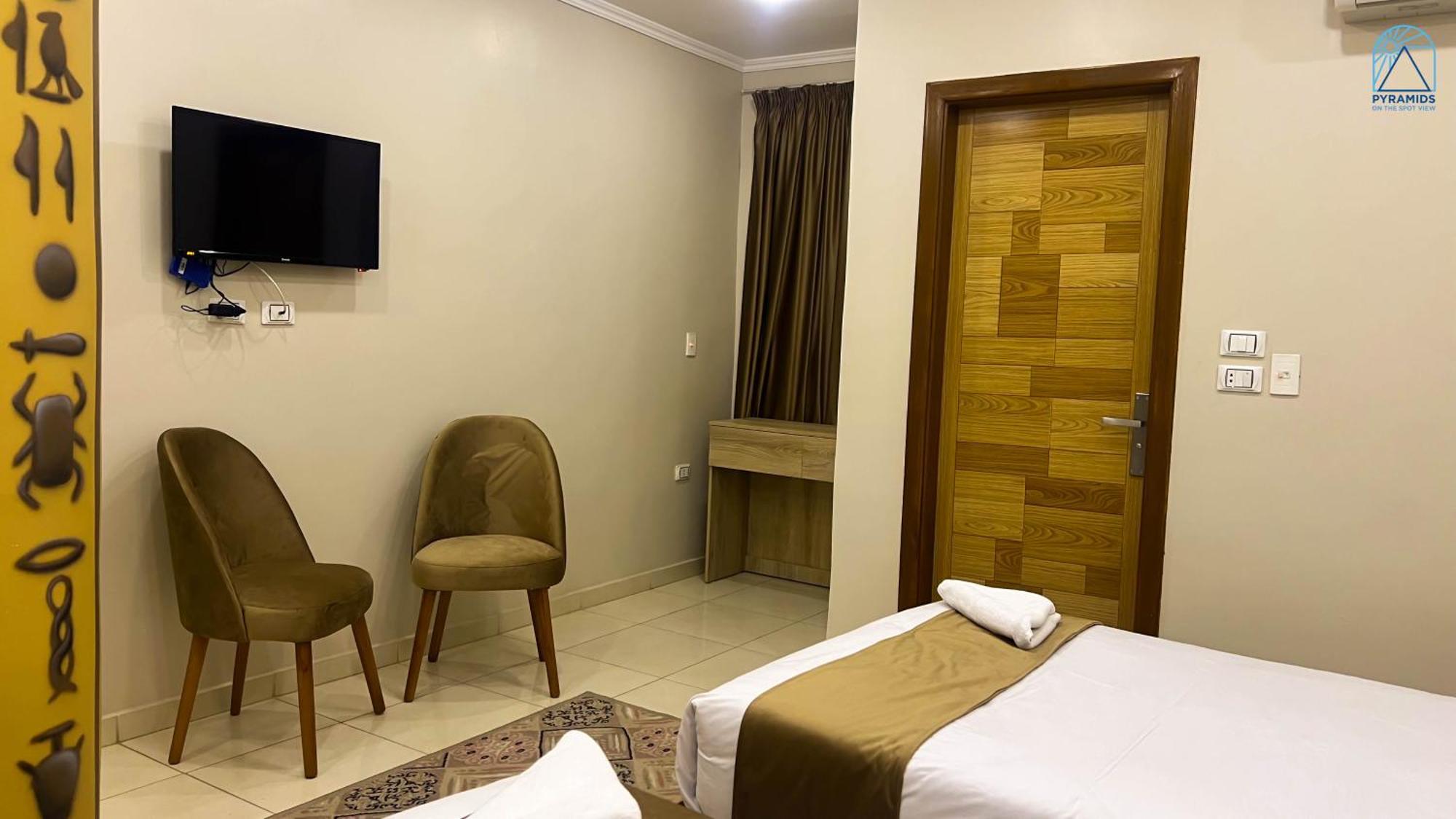 Pyramids On The Spot View Hotel Kafret el-Gabal Exterior photo