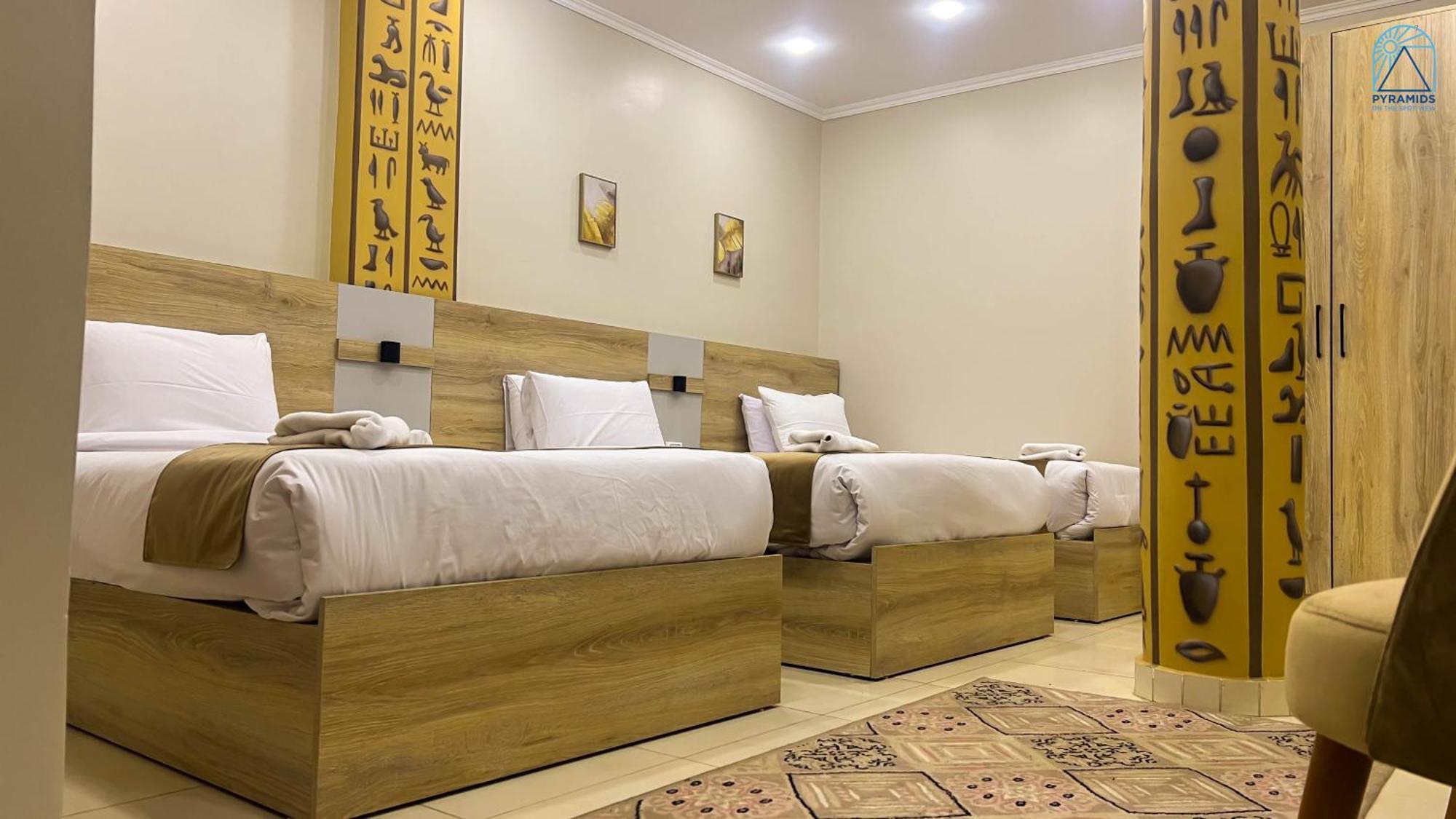 Pyramids On The Spot View Hotel Kafret el-Gabal Exterior photo