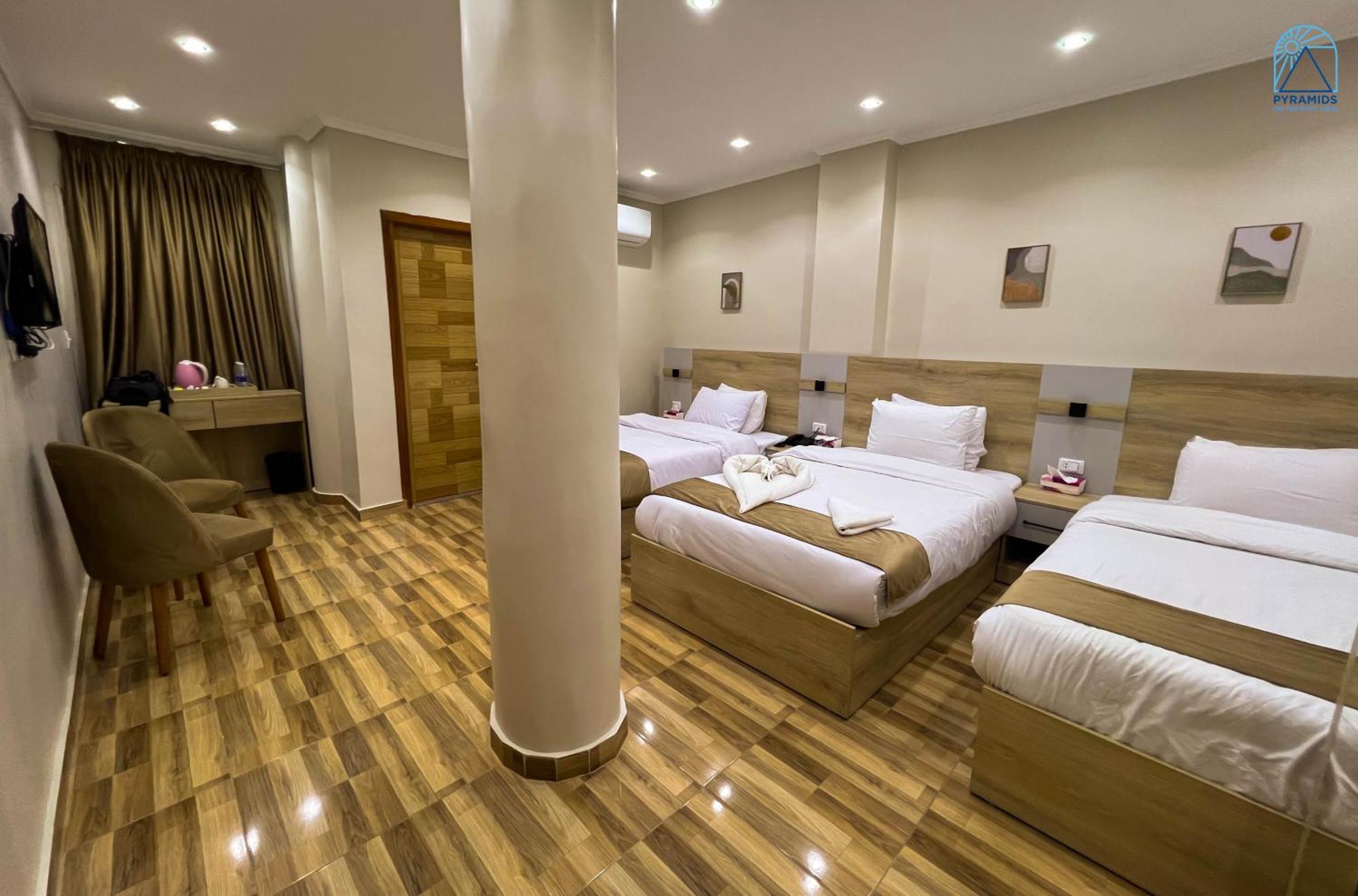 Pyramids On The Spot View Hotel Kafret el-Gabal Exterior photo
