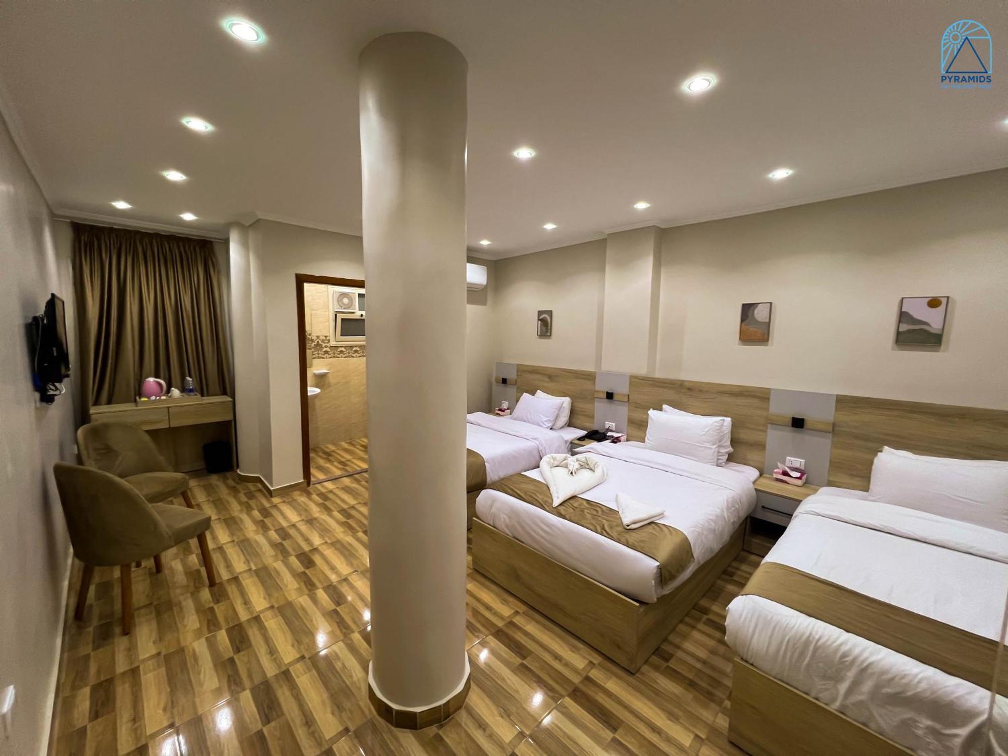 Pyramids On The Spot View Hotel Kafret el-Gabal Exterior photo
